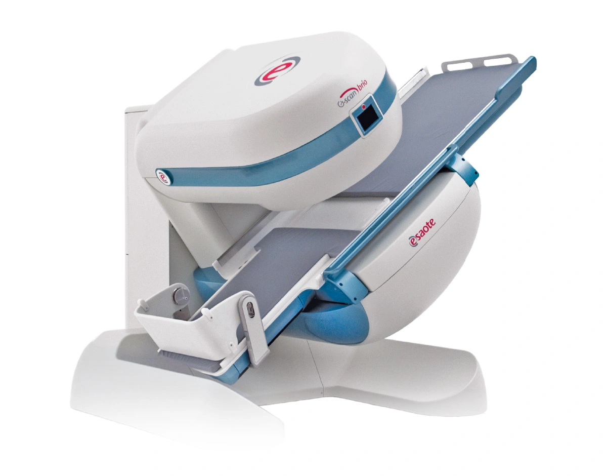 IRM Esaote G-scan Brio, examen en charge